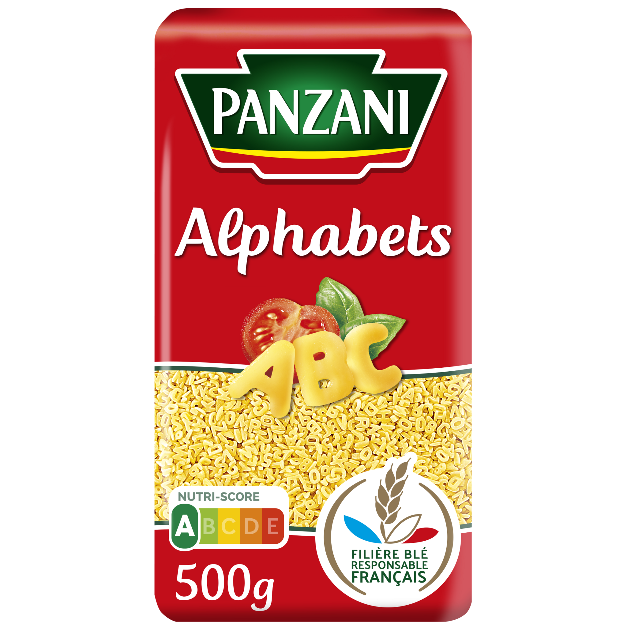 PÂTES ALPHABETS PANZANI (500g)