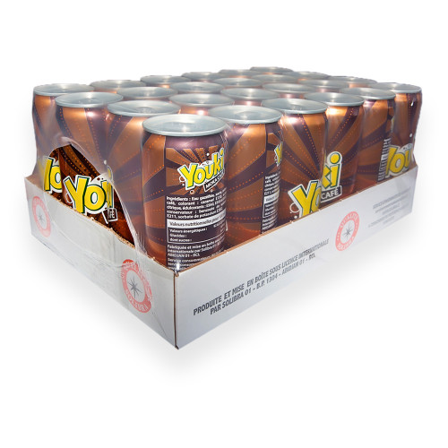 PACK (24) YOUKI MOKA CAFE (33cl)