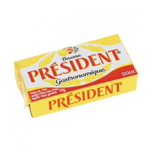 BEURRE PRESIDENT - GASTRONOMIQUE (125x10g)