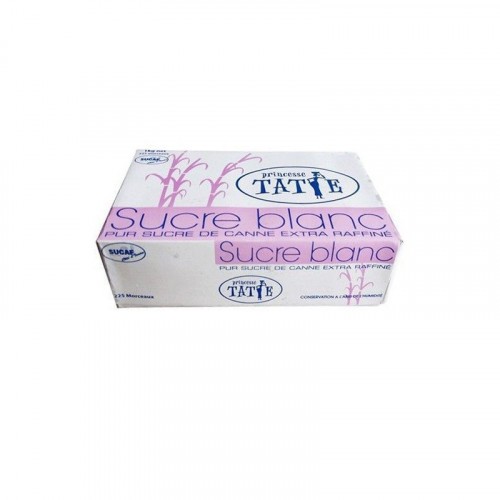 SUCRE IVOIRE - CARREAUX DE SUCRE BLANC (125pcs - 1kg)