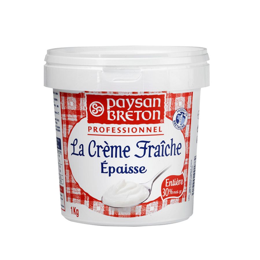 CREME FRAICHE EPAISSE 35% MG PAYSAN BRETON (1l)