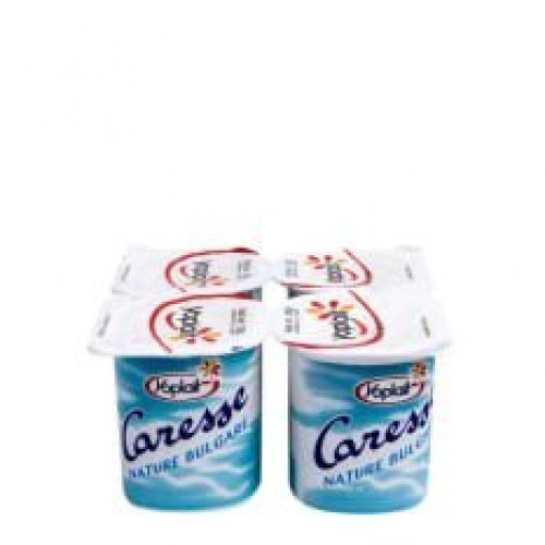 YOPLAIT - CARESSE NATURE BULGARE YAOURT (4x125g)